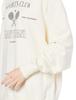 Lily Brown MARY QUANT Loose Sweatshirt LWCT241121 White Women's