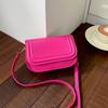 Women Simple Fashion Casual Flap Small Square Crossbody Bag