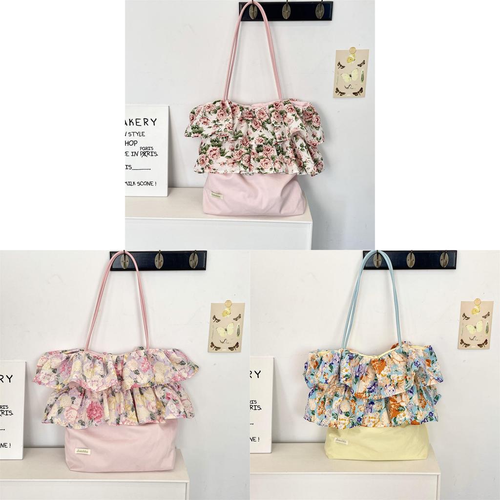 Vintage Rose Flower Tote Bag For Women With Magnetic Closure And Spacious Interior