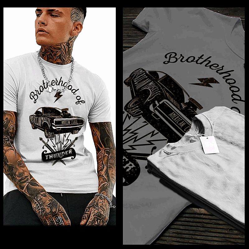 

Футболка для гонок по автоспорту американские гонки дрэг-рейсинг Масл-кар футболка S-2XL 3XL