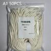 30/40/50Pcs 3D Printer Lead Screw Cleaning Cotton Rope 360 Degree Deep Clean Removes Stubborn Dirt For Printer Maintenance