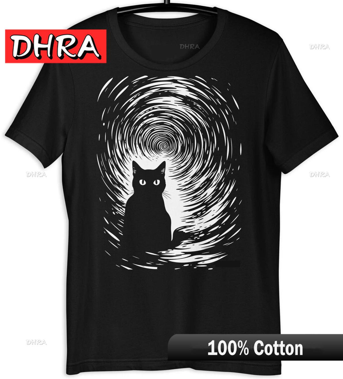 

Retro Black Cat Shirt, Witchy Gothic Clothes, Lofi Witch Horror Tshirt Unique Classic Retro Tshirts Chic Edgy Fresh Tshirt Rap S