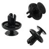 25pcs Push Clips Hood Engine Under Cover Clips for Vehicle Replacement Plastic Fastener Clips Automotive Accessories