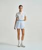SERGIO TACCHINI W Colonna Striped Flare Skirt (Blue)