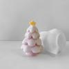 Creative Christmas Tree Silicone Candle Mold DIY Aroma Plaster Resin Molds Christmas Decoration Candle Making Supplies