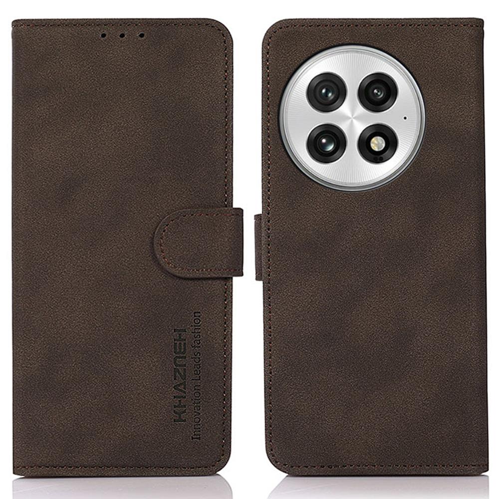 

Для OnePlus 13 Чохол-підставка Шкіряний гаманець Чохол для телефону Brown