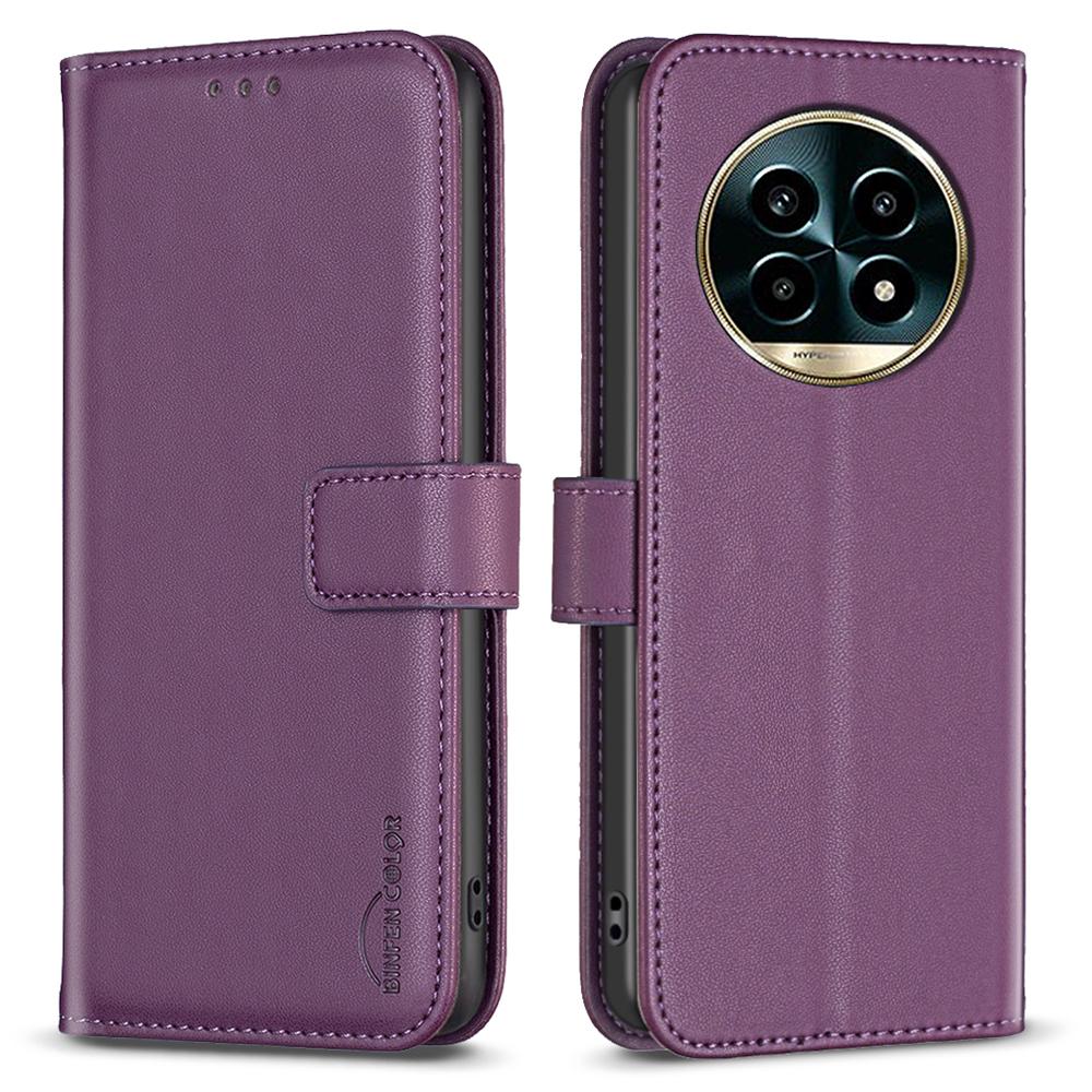 

BINFEN COLOR BF17 For Realme 13 Pro 5G (Global)/13 Pro+ 5G (Global) Case Wallet Folio Flip Leather Cover F