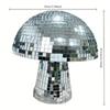 Mushroom Disco Ball Mirror Reflective Home Decoration Crafts Mushroom Ornaments Technology Bar Atmosphere Decoration Miniatures
