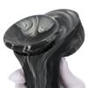 Women's Mixed Color Liquid Silicone Simulation Large Dildo Dildo Masturbator Rear Court Anal Plug