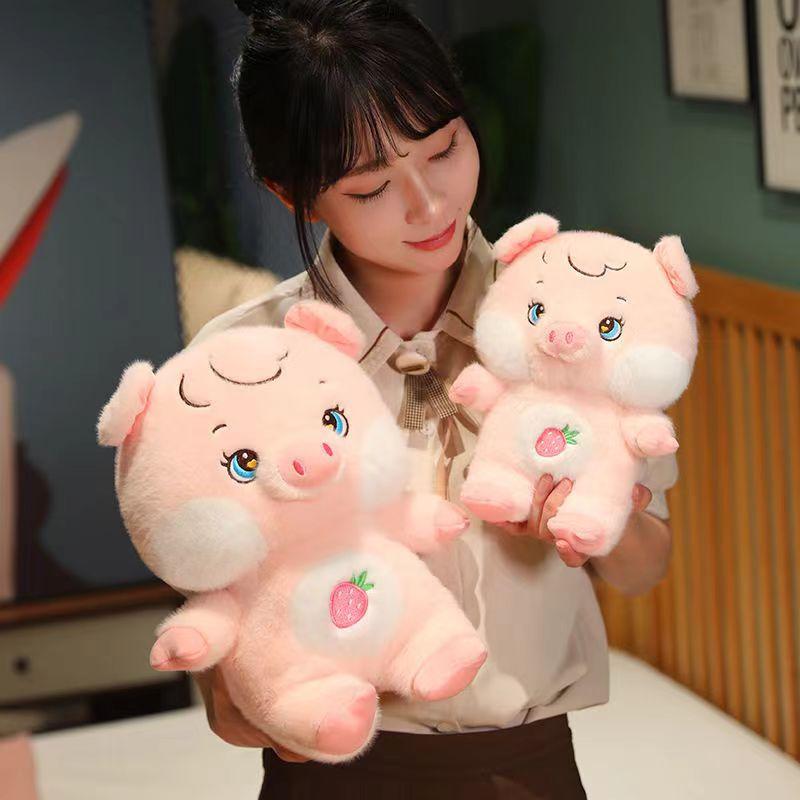 Plush Pig Toy Stuffed Animal Plushie Pp Cotton Filling Pillow For Gift Children