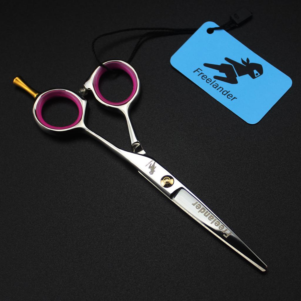 5-Zoll-High-End, Haarschere, Haarschere, Flache Schere, Pony-Schere, Kostenlose Umweltfreundliche Papierverpackungsbox.