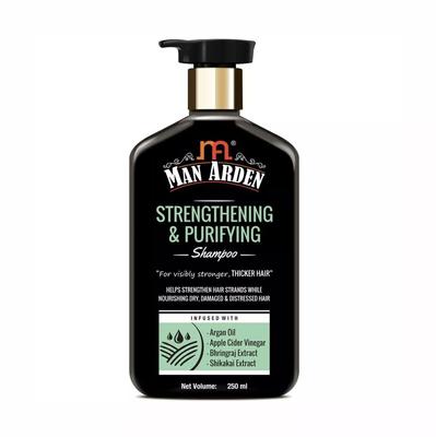 Shampoo rinforzante e chiarificante (250 ml), Shampoo rinforzante e purificante, Man Arden