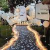 Outdoor Proposal Décor: Surprise Confession Setup & Atmosphere Props