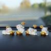 Fortune Cat Coin Spring Swing Creative Interior Cute Car Decoration Car In-vehicle Ornament
