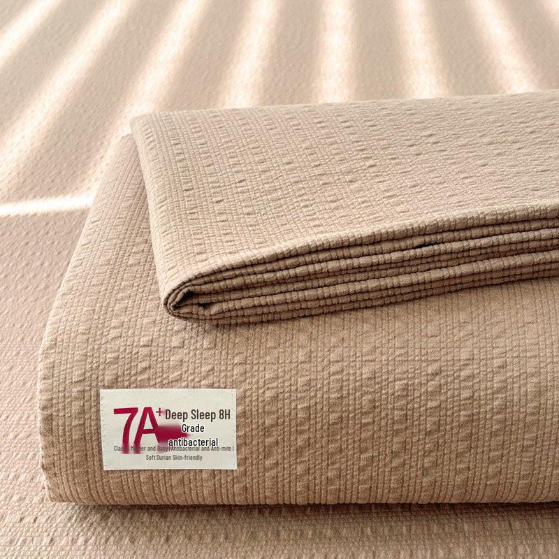 Premium Puff Yarn Bed Sheet & Pillowcase Set - Single, All-Season, Perfect for Dorms – Super Comfortable & Stylish