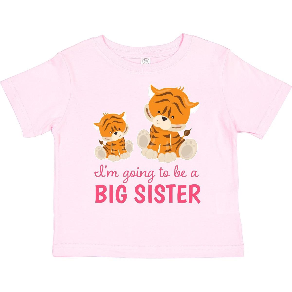 Inktastic I m Going To Be A Big Sister Toddler kids boys T-Shirt Children Sis Girl Pink 130