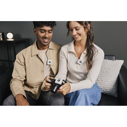 RODE Microphones Wireless Me Dual Compact Wireless Microphone System, White