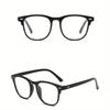 1pc Blue Light Blocking Glasses  Clear Lens For Women & Men