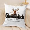 The G-Glenfiddichs Custom Cushion Cover Silky Short Plush Double-Sided Printed Pillow Case For Sofa All Seasons Home Decor Gift