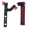 Stabilizer Sling Handle Grip Aluminum Alloy Wooden Foldable Adjustable Anti Slip Handheld Camera Stabilizer Grip for
