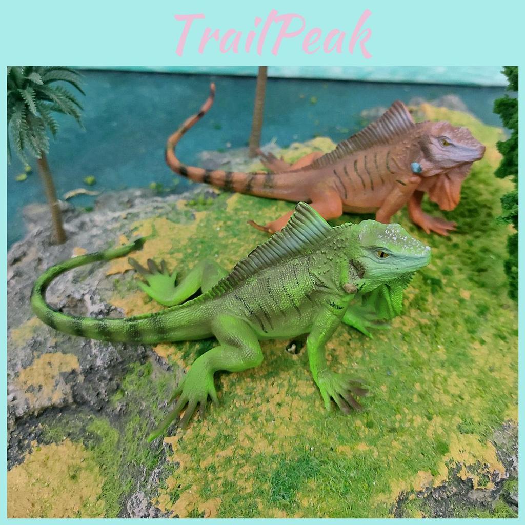Realistic Lizard Model Pvc Collectible For Kids Educational Display