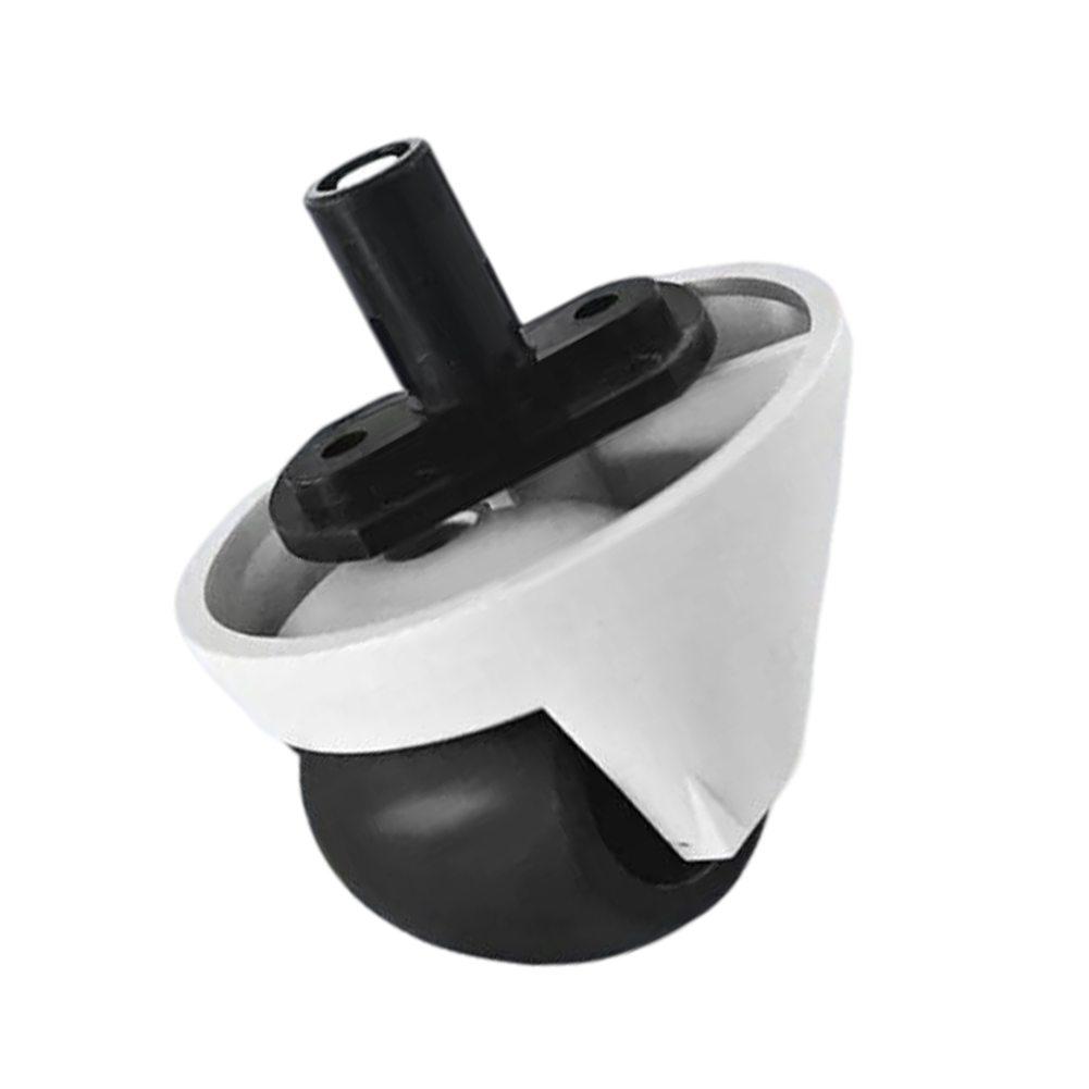 Запасное переднее поворотное колесо для Roborock Для Qrevo Curv Edge Для Saros 10 Робот-пылесос Поворотная резиновая часть Аксессуар чёрный