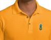 Men's Pineapple Patch Pocket Print Pique Polo Tee T-Shirt PINEPATCH-PP-KP150