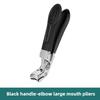 High Quality Nail Clippers Long Handle Black Grip Available Manicure Fingernail Cutter Thick Hard Toenail Scissors Tool New