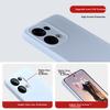OPPOReno13 Phone Case, OPPOReno13 Premium Liquid Silicone Soft, Full Protection, Shockproof,n, Solid Color Simple Outer, Cloud Blue Color