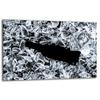 GLASS PROTECTIVE PLATE FOR STOVE 80x52 FROST