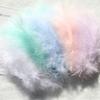 50Pcs Premium Soft Turkey Marabou Feathers Fluffy Craft Feathers for Kids Art Project Birthday Party Decor