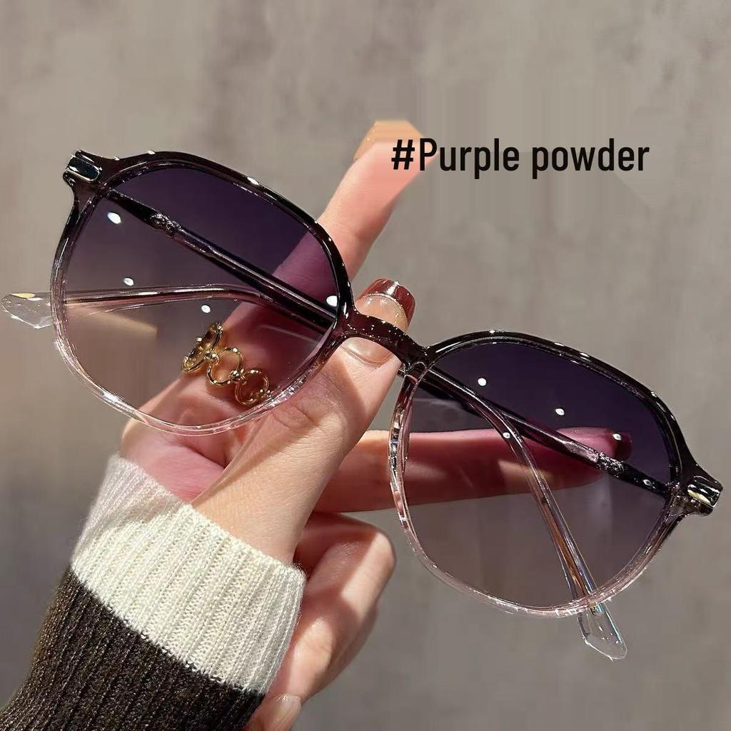 2025 Women's High-End Tea-Colored Polarized Sunglasses - Ultralight, Anti-UV, Special Fit for Small Faces