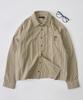 ANALOG MOOD Plaid Crop Check Shirt (Beige)
