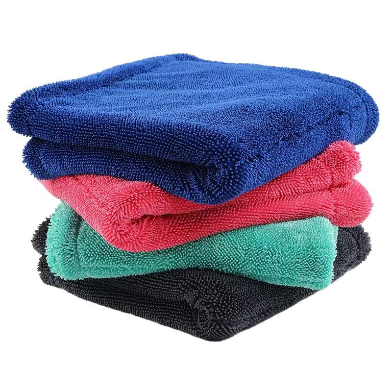 Double-sided Braided Car Wash Towel - Absorbent and Durable