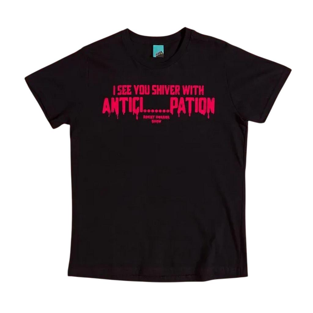 The Rocky Horror Picture Show Womens/Ladies Shiver With Anticipation Fitted T-Shirt