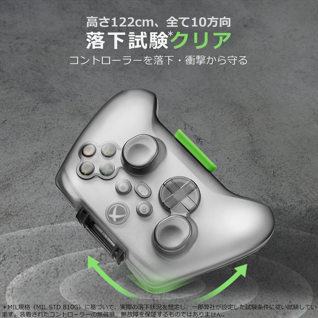 Tomtoc Xbox Wireless Controller Hard Full Charging with Strap Hole (2020 Model) Case, Drop-Tested, Protection, Dustproof, Compatible,