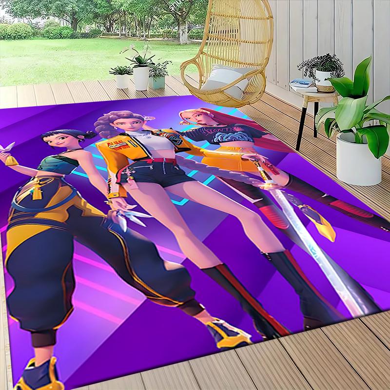 Future Warriors Unite Carpet Rug Soft Washable Antislip Home Living Room Sofa Mats Personalized Christmas Rug