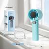 High-Speed Rechargeable Portable Handheld Fan – 120-Speeds, Powerful Wind for Outdoor Use