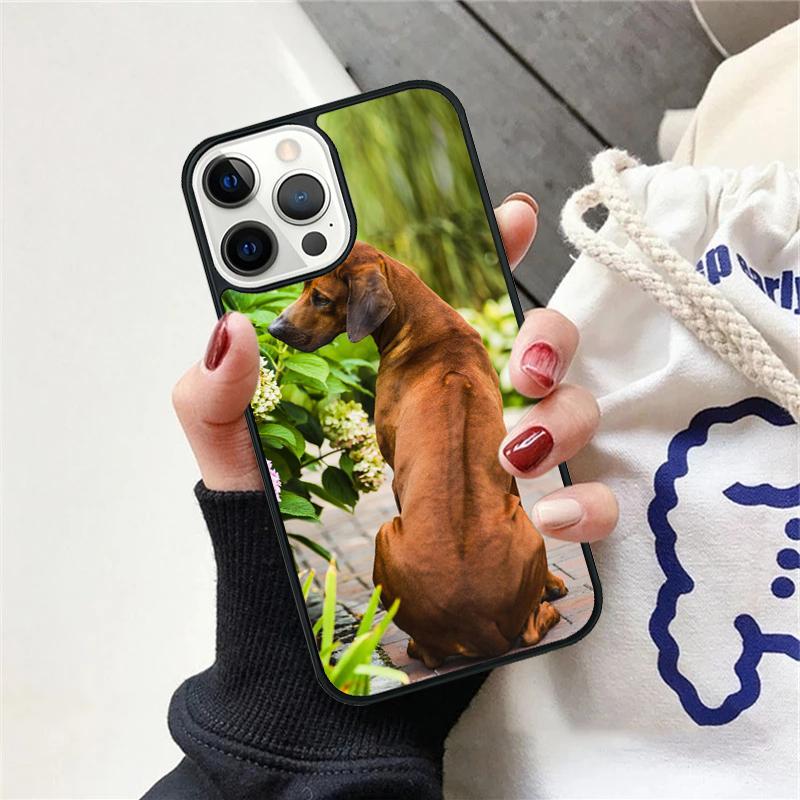 Rhodesian Ridgeback Dog Phone Case For iPhone 17 Air 15 16 Cover 11 13 14 Pro Max 12 Plus Max Fundas