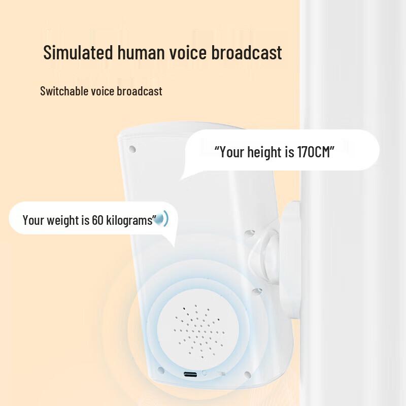 Meilen Smart All-in-One Ultrasonic Height & Weight Scale