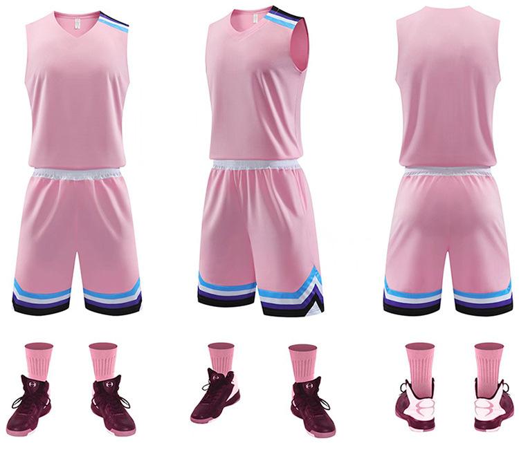 New Basketball Jersey Set Children'S Men'S And Women'S College Students' Game Jersey Printing Training Jersey Vest Sports Jersey
