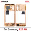 For Samsung A22 5G A226B / A22 4G A23 5G Housing Middle Frame Case Middle Frame Bezel Plate Replacement Parts With Side Key