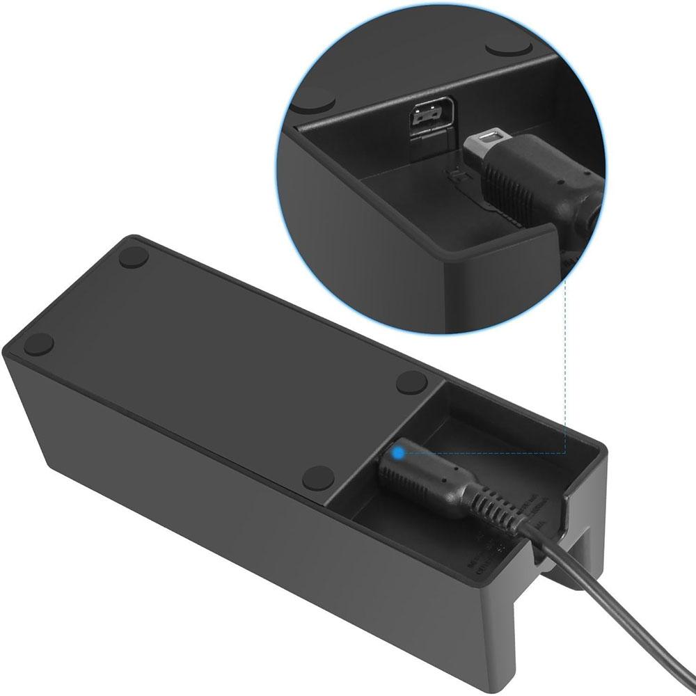Per Nintendo New 3DS XL/LL/3DS Stazione Dock di Ricarica Supporto Caricatore USB Universale