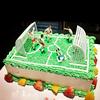 8Pcs/Set Soccer Football Cake Topper Player Birthday Cake Decoration Model