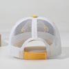 Outdoor Breathable Mesh Baseball Cap Retro Style Letter Embroidery Duckbill Cap Versatile Design Trucker Cap Unisex Wear