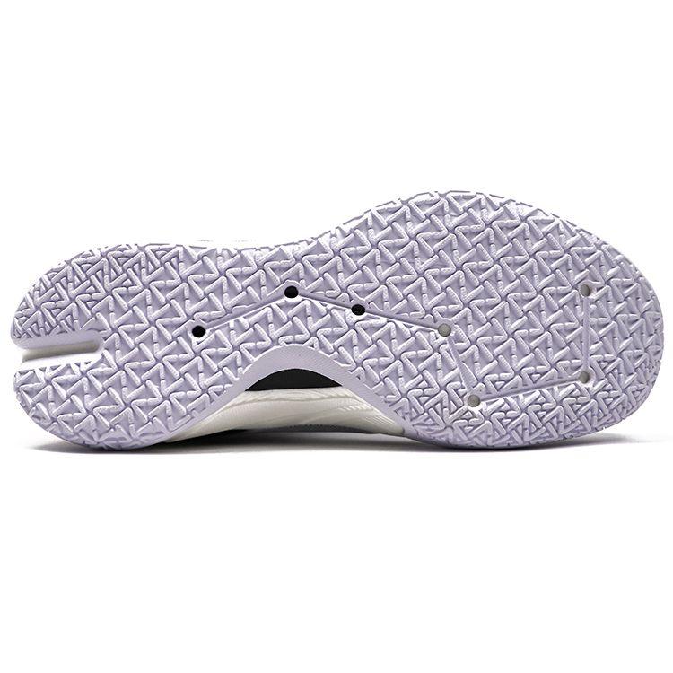 Li Ning Flash 7 Tlumení nárazů Protiskluzové Odolné Nízké basketbalové boty Pánské tenisky Bílé ABPT013-1