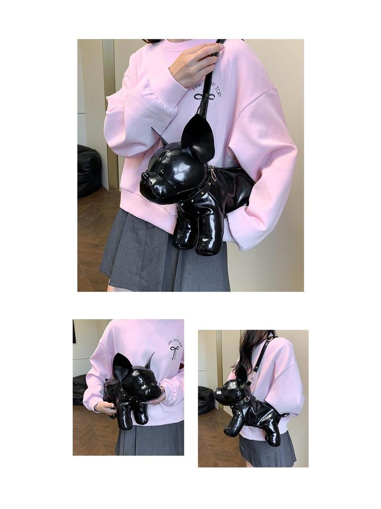 Crossbody Influencer Puppy Doll Bag: Trendy Sweet & Spicy Style Fashion Shoulder Accessory for Women