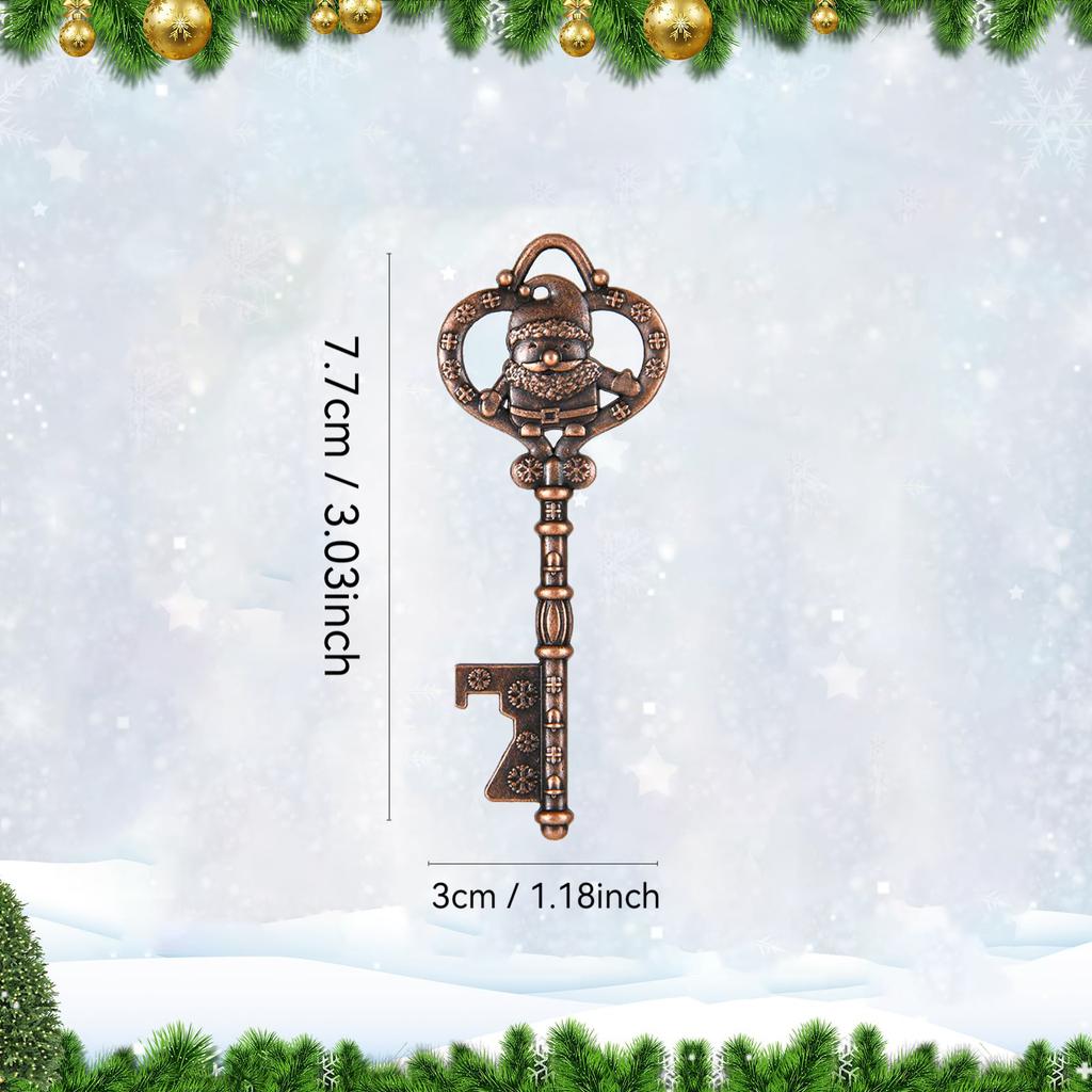 1 Stück Schlüssel Flaschenöffner Weihnachtsbaum Partydekorationen geeignet für Santa Claus Themenveranstaltung Party Feiertagsgeschenke und Souvenirs