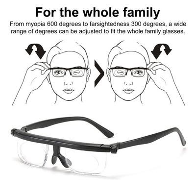 Vi Adjustable Reading Glasses with Vi-Shift Protective Case Half Brim Anti-fog Lightweight