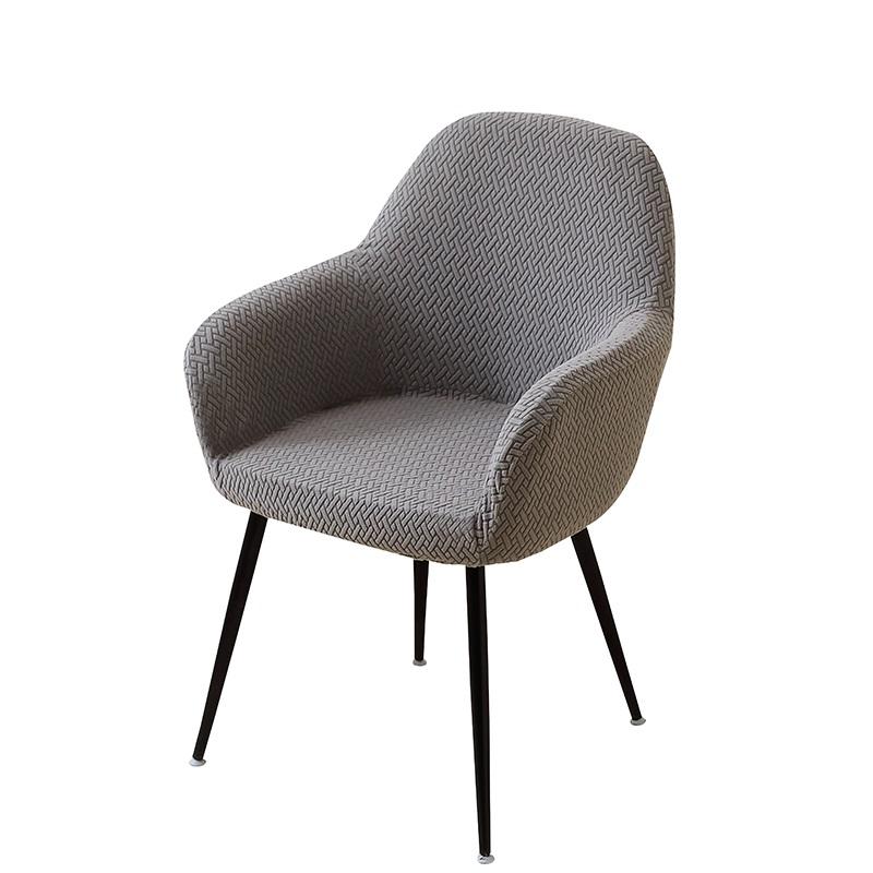 1/4Pcs Jacquard Solid Color Chair Covers Elastic High Armchair Covers Dust-Proof Chair Seat Protector Slipcovers For Home El